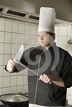 Chef Sharpening Knives