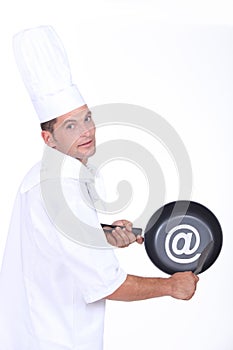 Chef with an @ sign