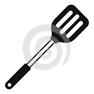 Chef spatula icon simple vector. Cook equipment