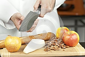 Chef Tests Knife Sharpness