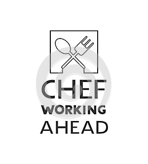 Chef work symbol