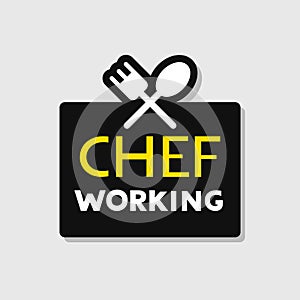 Chef work symbol