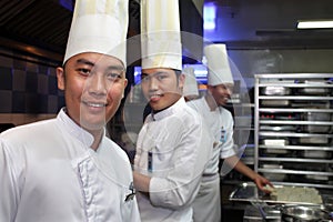 Cocinero en negocios en La cocina 