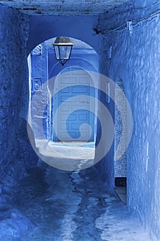 The beautiful blue medina of Chefchaouen, the pearl of Morocco