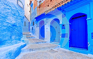 Chefchaouen, Morocco. The blue city