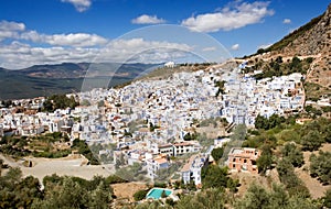 Chefchaouen, Morocco - Panoramic View