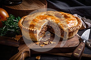 chefs, developing new and inventive recipes for meat pie