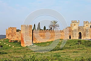 Chellah - roman buildings in Morocco