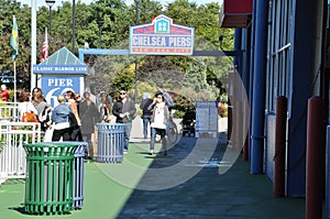 The Chelsea Piers Sports & Entertainment Complex in Manhattan