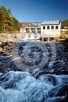 Chemal hydroelectric power plant