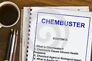 Chembuster - a gadget to control chemtrails photo