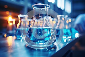 Chemical analysis Chemists use beakers, flasks, test tubes in experiments