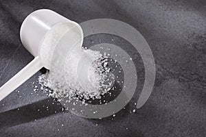 Chemical component of magnesium chloride - Text space