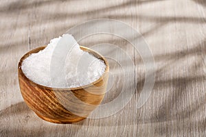 Chemical component of magnesium chloride - Text space