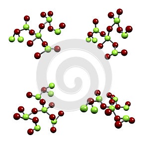 Chemical Compound Structure of Molecules