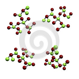 Chemical Compound Structure of Molecules