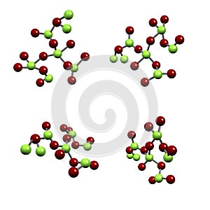 Chemical Compound Structure of Molecules