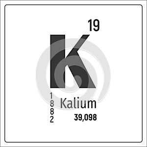 Chemical element Potassium