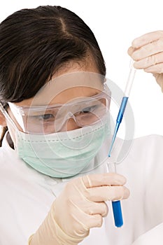 Chemical experiment.