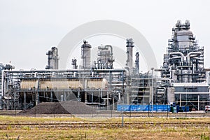 Chemical factory on the Maasvlakte near Rotterdam photo