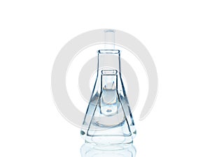 Chemical flask. Chemical vessels. Glassware