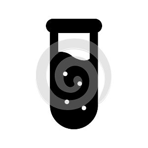 Chemical flask Line Vector Icon which can easily modify