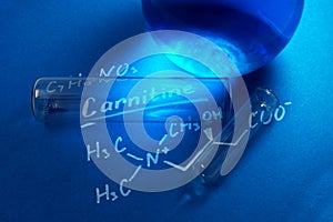 The chemical formula of carnitine