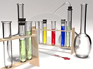 Chemical glassware