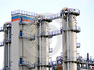 Chemical industry - factory for the manufacture of chemical prod