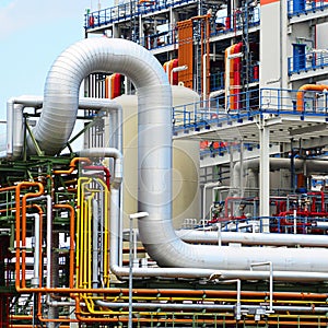 Chemical industry - factory for the manufacture of chemical prod