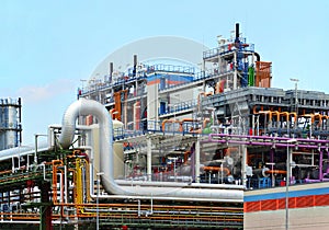 Chemical industry - factory for the manufacture of chemical prod