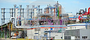 Chemical industry - factory for the manufacture of chemical prod