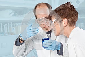 Chemical Liquid smelling