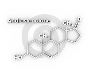 Formula hormone androsterone photo