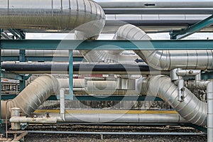 Chemical pipe line transfer