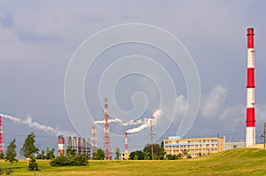 Chemical plant in Grodno Belarus