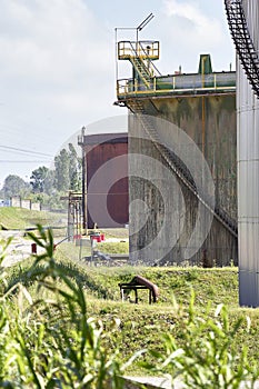 chemical plant in la spezia