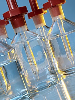 Chemical Reagent Bottles - Science Laboratory photo