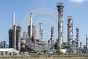 Chemical refinery in Botlek Rotterdam