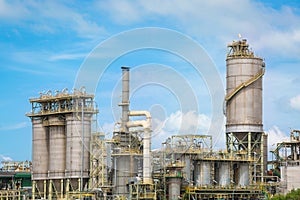 Chemical refinery industrial plant