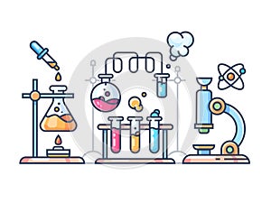 Chemical scientific experiment photo