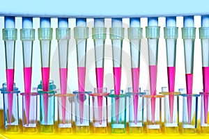 Chemical scientific laboratory multi channel pipette