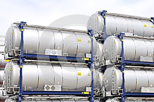 tank containers for shipping photo