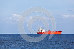 Chemical Tanker in the Atlantic Ocean photo