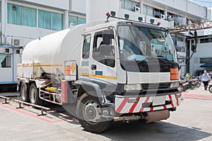 chemical tanker truck