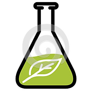 Chemical test tube icon