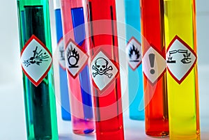 Chemical Toxic pictogram photo