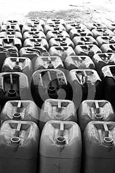 Chemical waste container