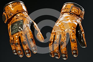 Chemicalresistant gloves designed to safeguard han