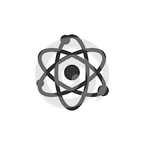 Chemistry Atom Molecule Icon Logo Template Illustration Design. Vector EPS 10